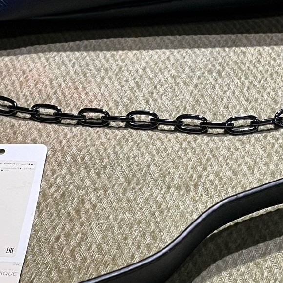 Zadig and Voltaire Rocky Bag Navy Blue Leather Used once! - Picture 9 of 9